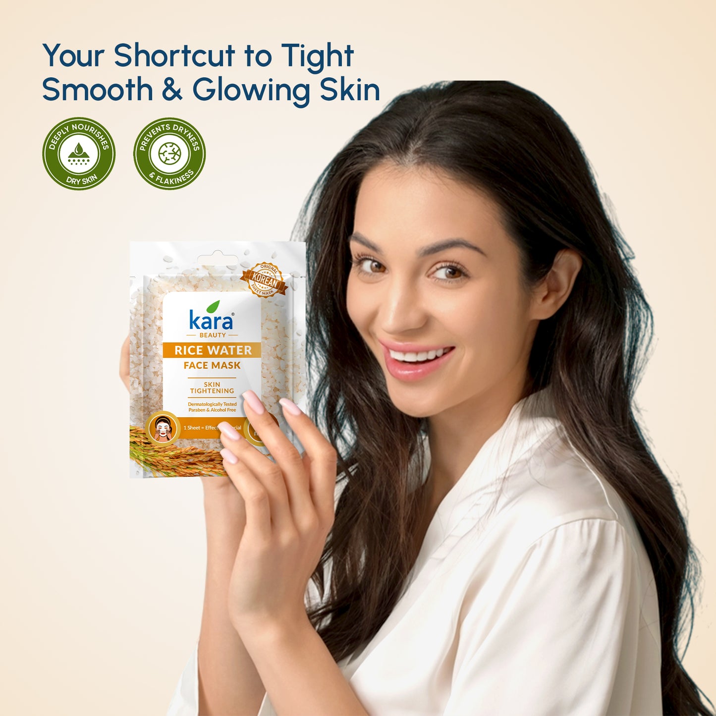 Face Mask Sheet Rice Water Skin Tightening 1 N