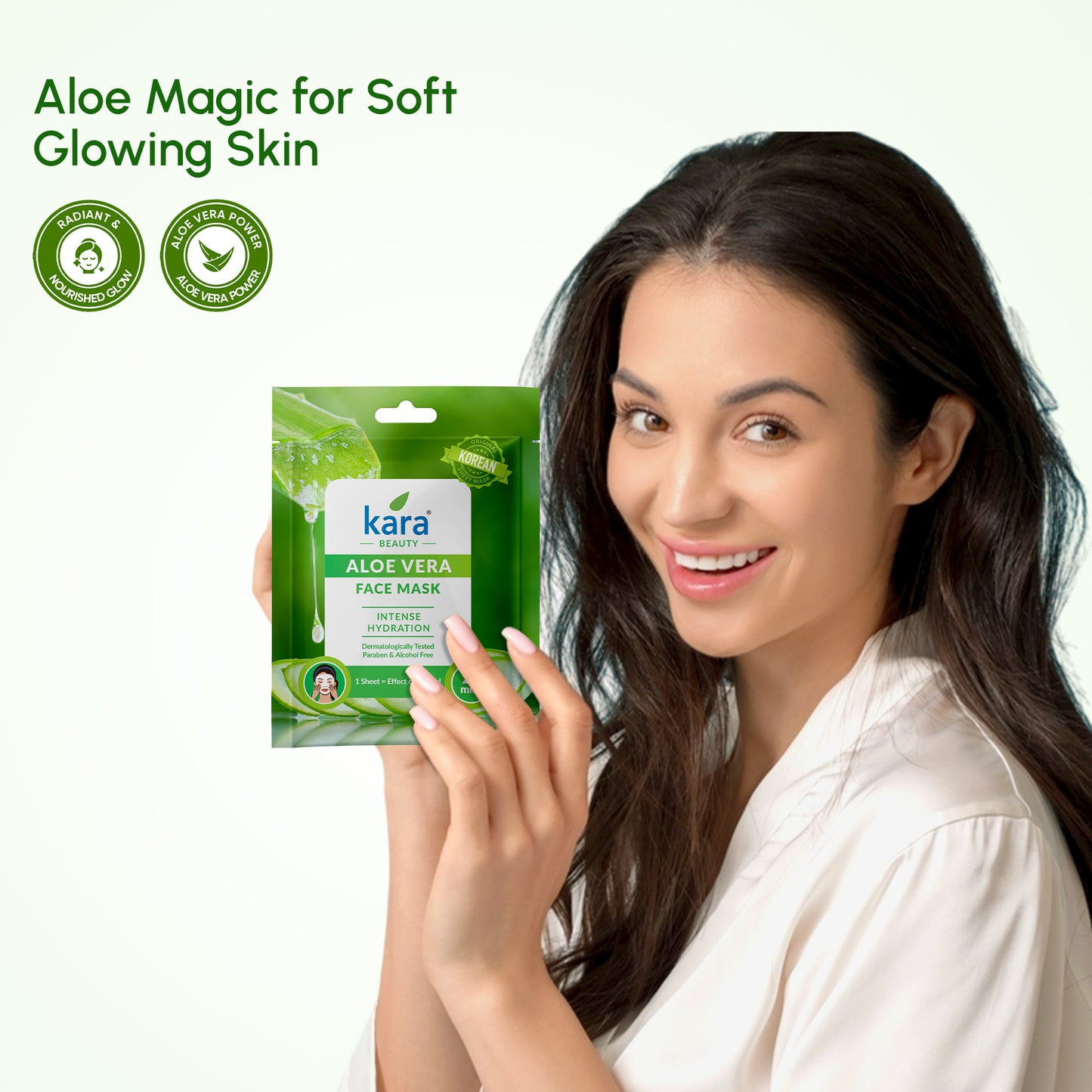 Face Mask Sheet Aloe Vera Intense Hydration 1 N
