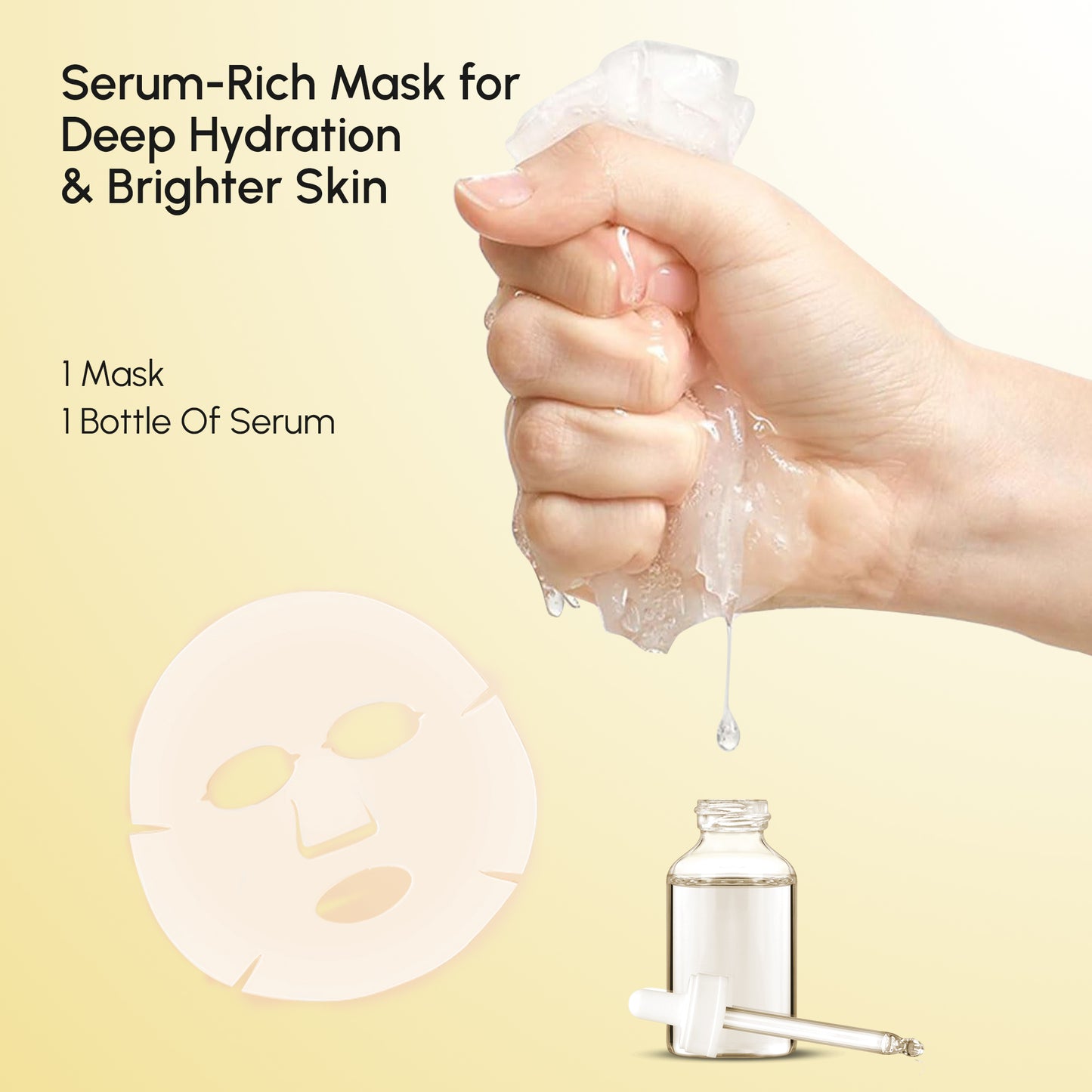 Face Mask Sheet Gold Skin Brightening 1 N