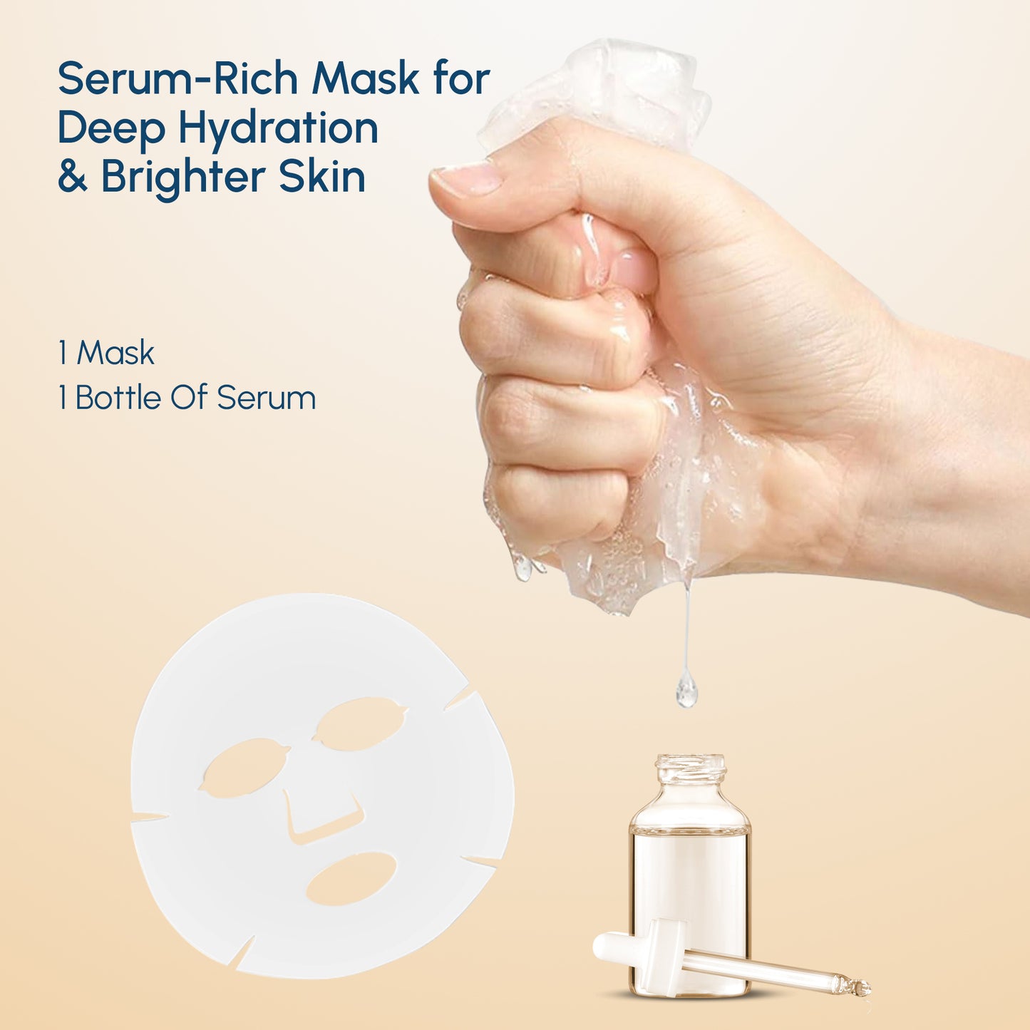 Face Mask Sheet Rice Water Skin Tightening 1 N