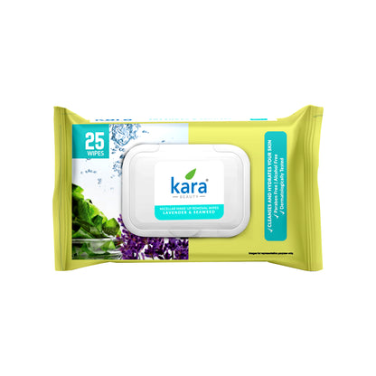 Lavender & Seaweed Makeup Removal Wipes 25 Pulls