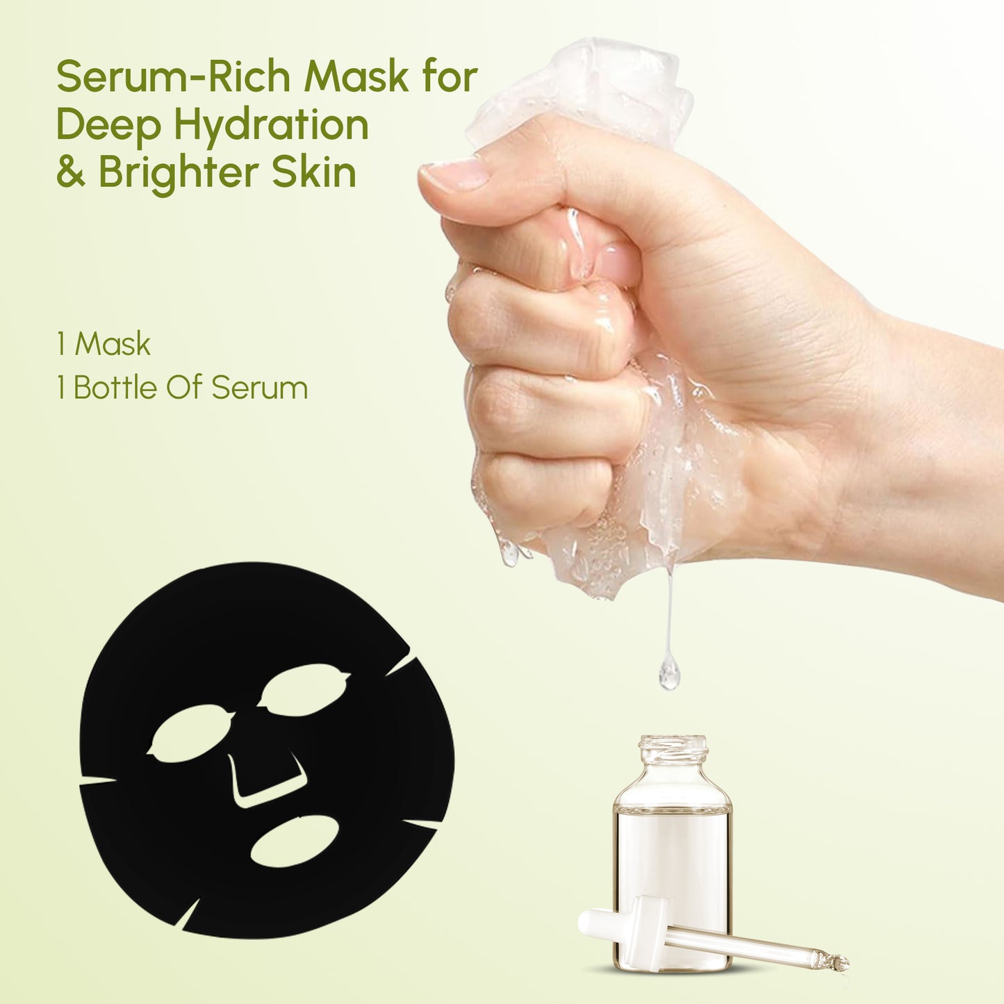 Face Mask Sheet Charcoal Cleansing & Purifying 1 N